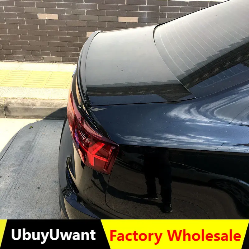 

A6 C7 Modified S6 Style ABS Plastic Unpainted Rear Trunk Lip Spoiler For Audi A6 C7 2012 2013 2014 2015 2016 2017 2018