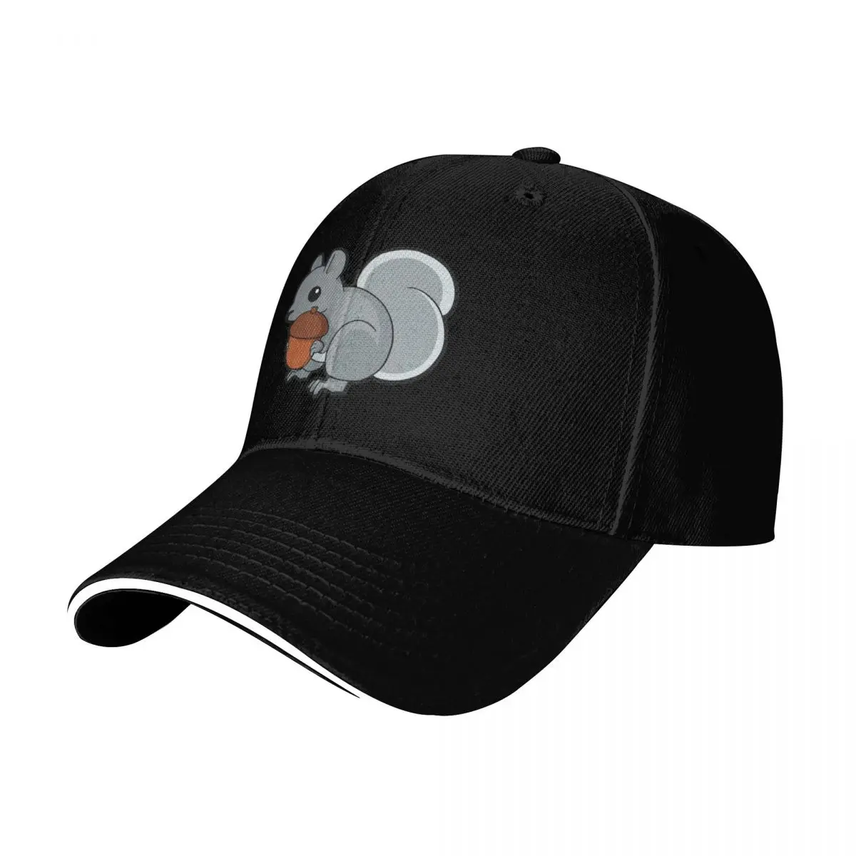 Little Grey Squirrel Baseball Cap Unisex for Men Women Outdoor Golf Running Hiking Summer Beach Travel