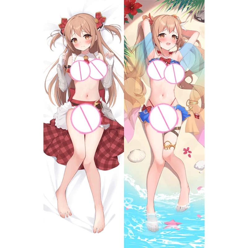 Dakimakura Anime Pillow Cover Nozomi Double Sided Print Life-size Halloween Christmas Decoration