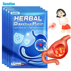 6pc Sumifun Stomach Pain Plaster For Acid Reflux Gastric Ulcer Chinese Herbal Gastrointestinal Stomachache Patch Treat Gastritis