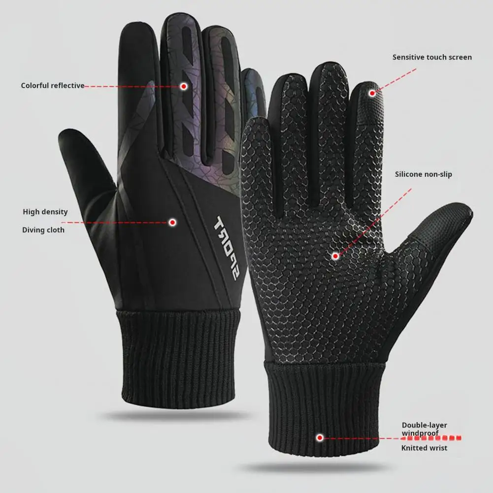 Warm Gloves Thermal Gloves Waterproof Thermal Ski Gloves for Men Women for Weather for Skiing