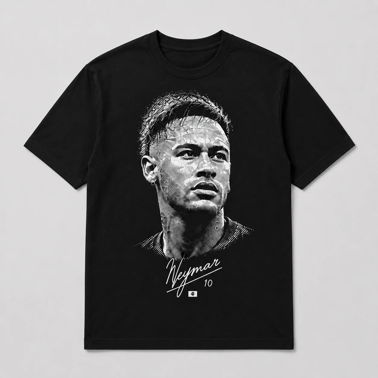 Neymar Brazil Football Team Fan T-Shirt