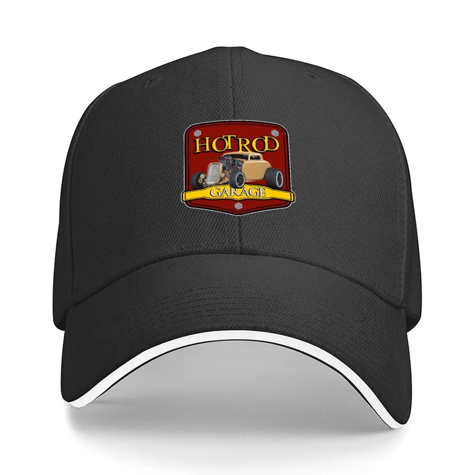

Hot Rod Garage Baseball Cap Rugby party Hat Luxury Hat Snapback Cap Female Men's