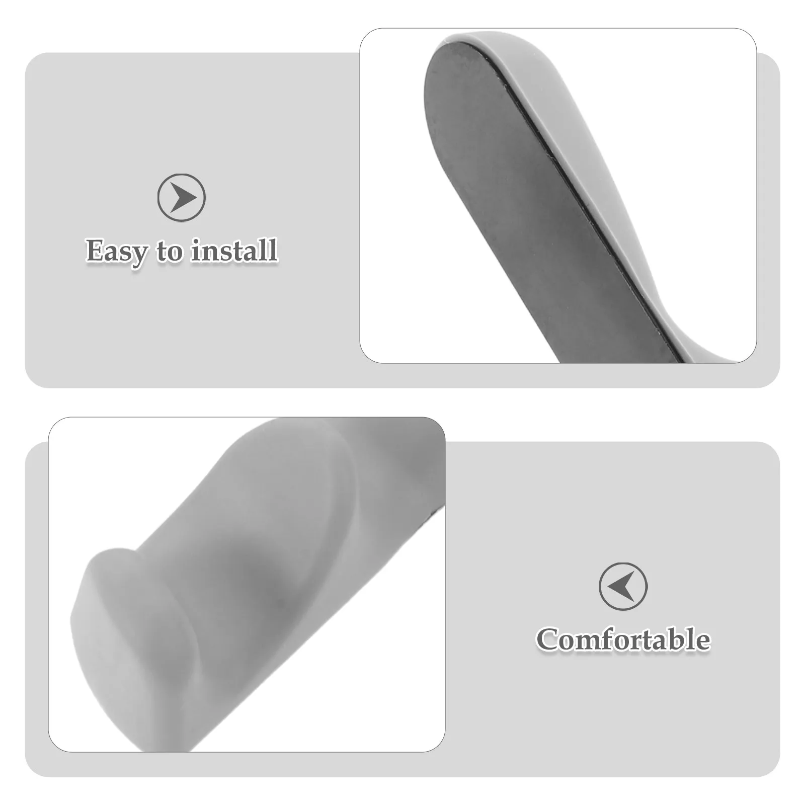 1Pair Tablet Gaming Handle Silicone Anti-Slip Grip Gamepad Grip for Enhanced Mobile Gaming Comfort Stable Control Accessories