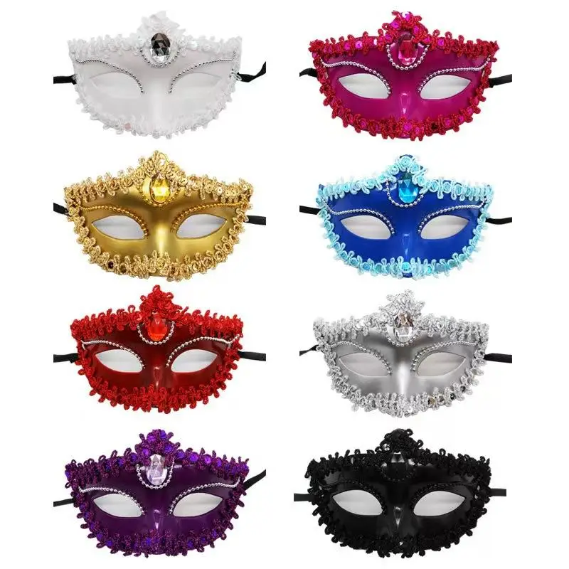Masque de mascarade pour femmes, masque pour les yeux, accessoires de Cosplay, masque facial pour boîte de nuit, accessoire pour besoins de fête