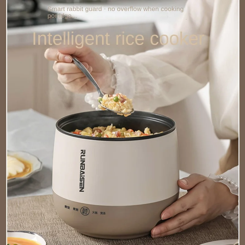 Mini cuociriso Smart Small Student dormitorio antiaderente multifunzionale isolamento termico cuociriso