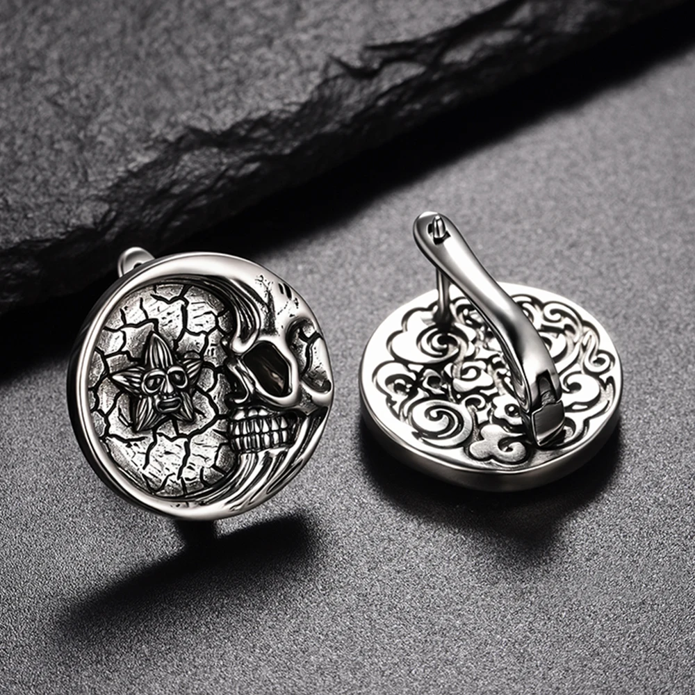 

Earrings Woman S925 Silver Plated Gothic Earnail Jewelry Pendientes Mujer Gemstone Boutique Women Fashion Birthday Party Gift