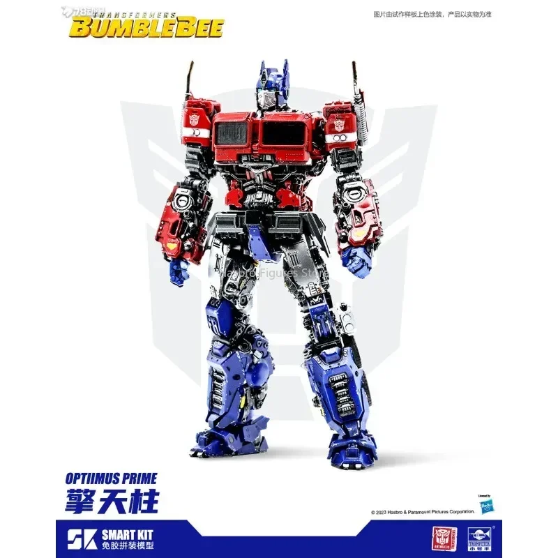 In Stock Transformers Bumblebee Movie Optimus Prime Plastic Model Kit Assemble Figurine Series Action Collection Toy Gift