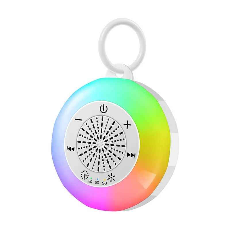 

N82R White Noise Sound Machine Kids Sleep Sound Player With Colorful Light Timer Noise Player Timed Shutdown For Baby Adult