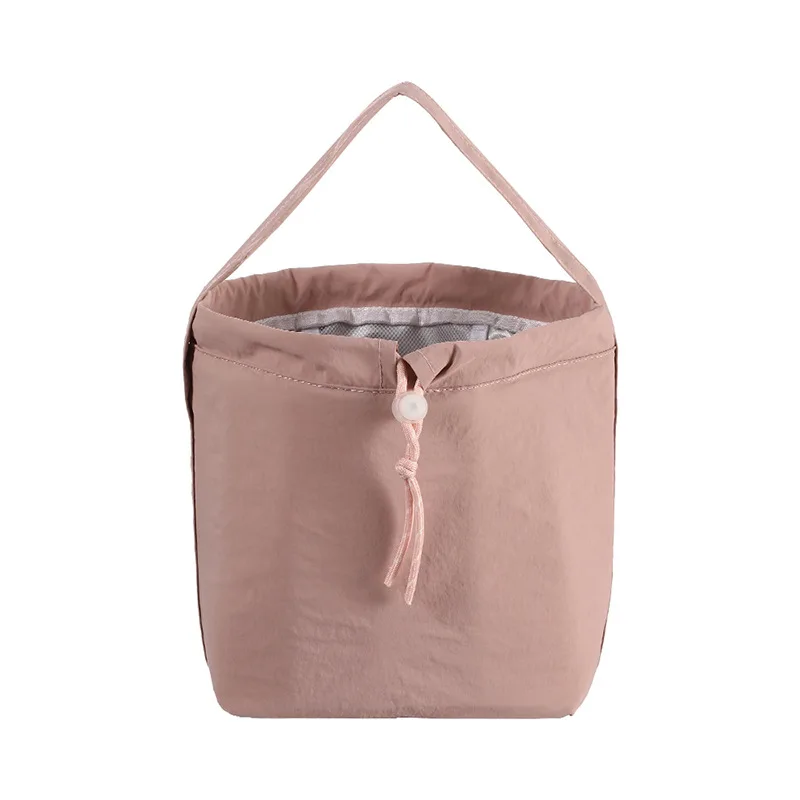 Isolierte Lunchbox-Tasche, tragbar, handgehalten, große Kapazität, Pendler-Lunchbox für Studenten, Büroangestellte – Detail 6
