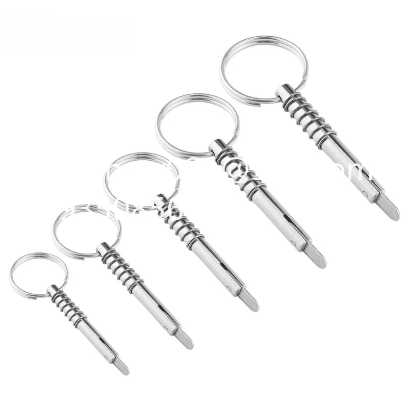 316 stainless steel marine tongue , tongue , spring  safety stop  locking  quick loading and unloading pin