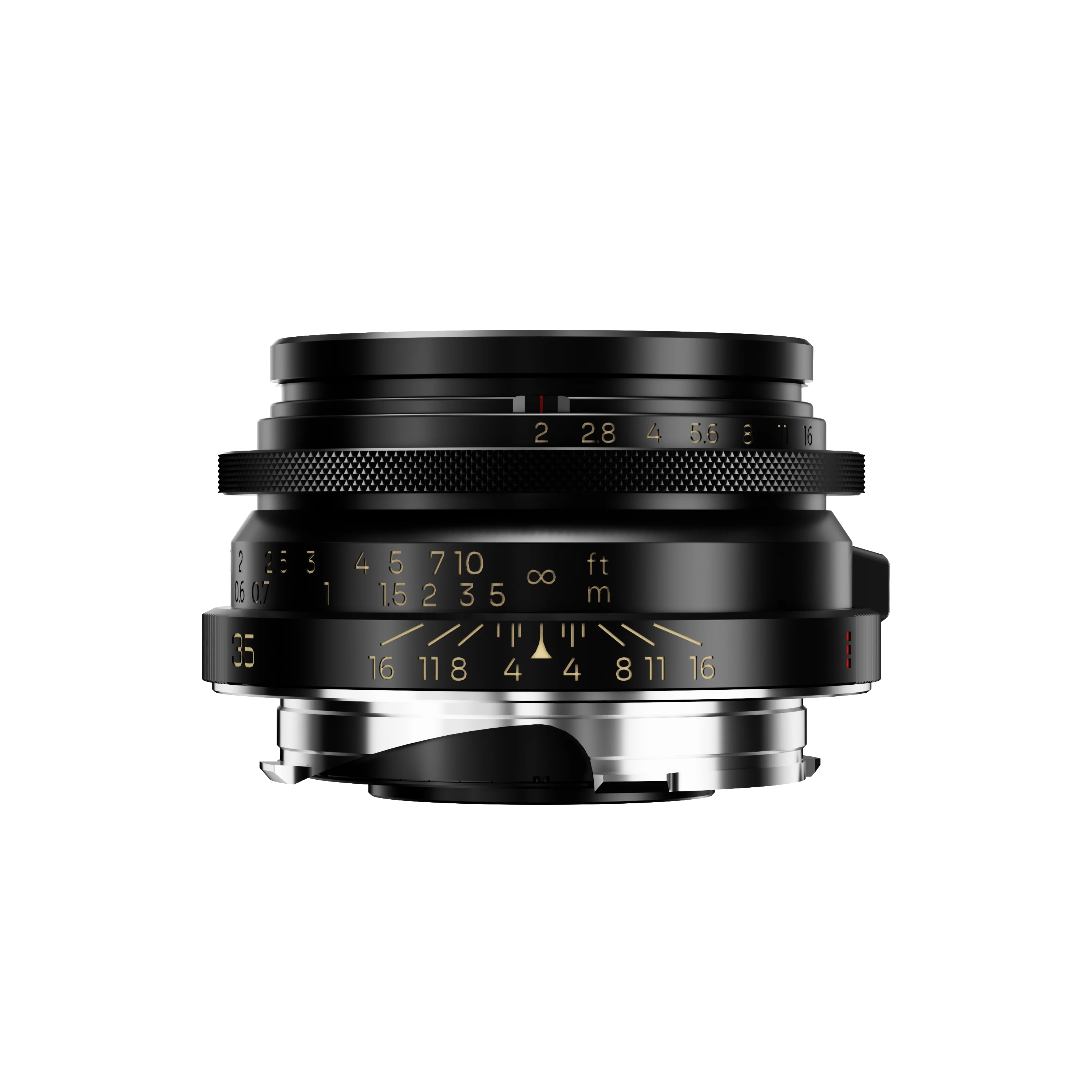 Ksana 35mm F/2 Manual Black Lens For M-mount || Full-frame Prime Lens