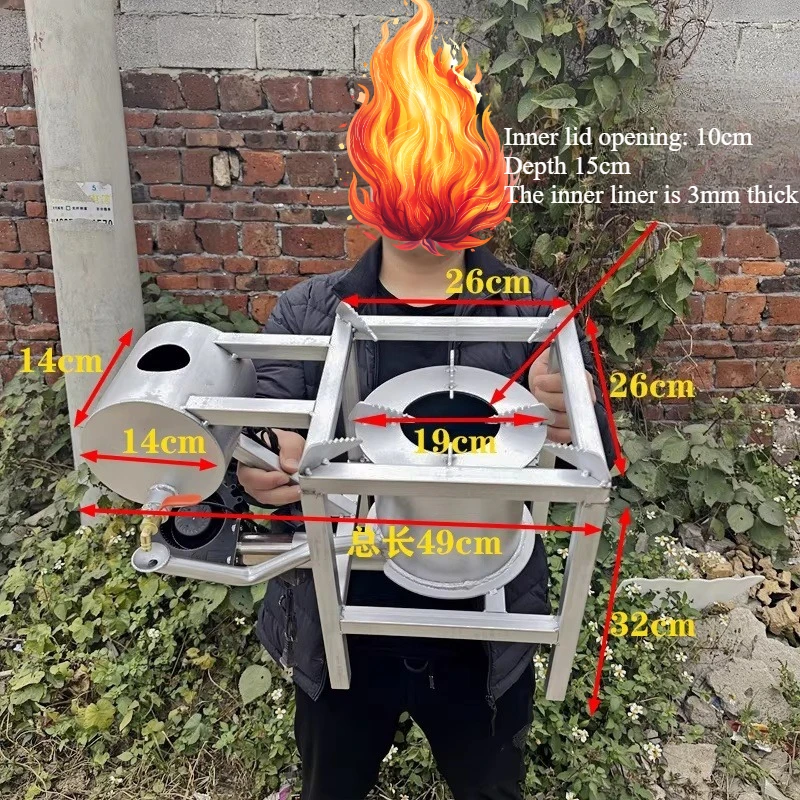 Waste Oil Heating Furnace Burner Farm Industrial Heating Furnace