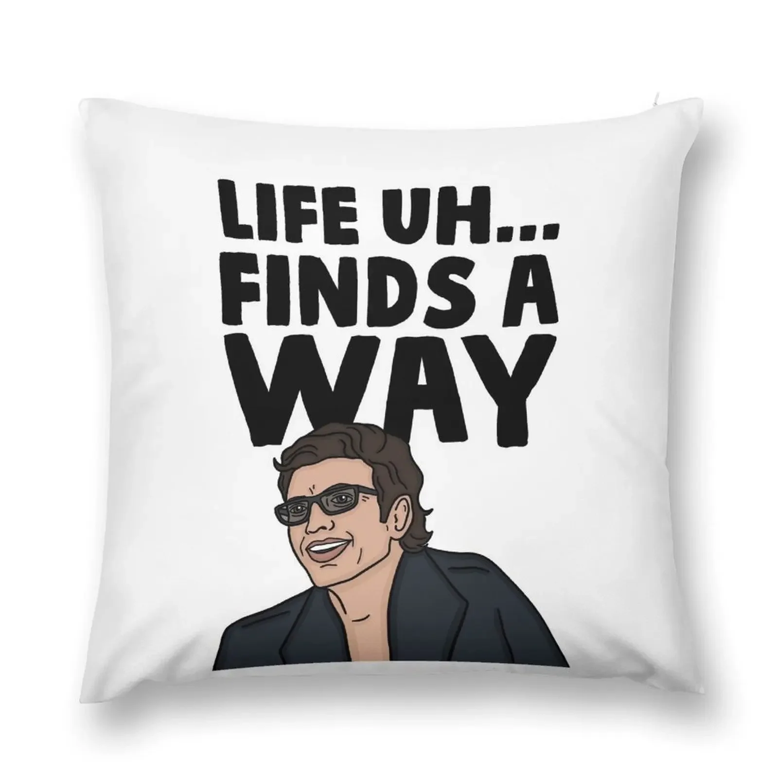 

Life Uh Finds A Way Throw Pillow Christmas Pillow Covers Pillows Aesthetic pillow