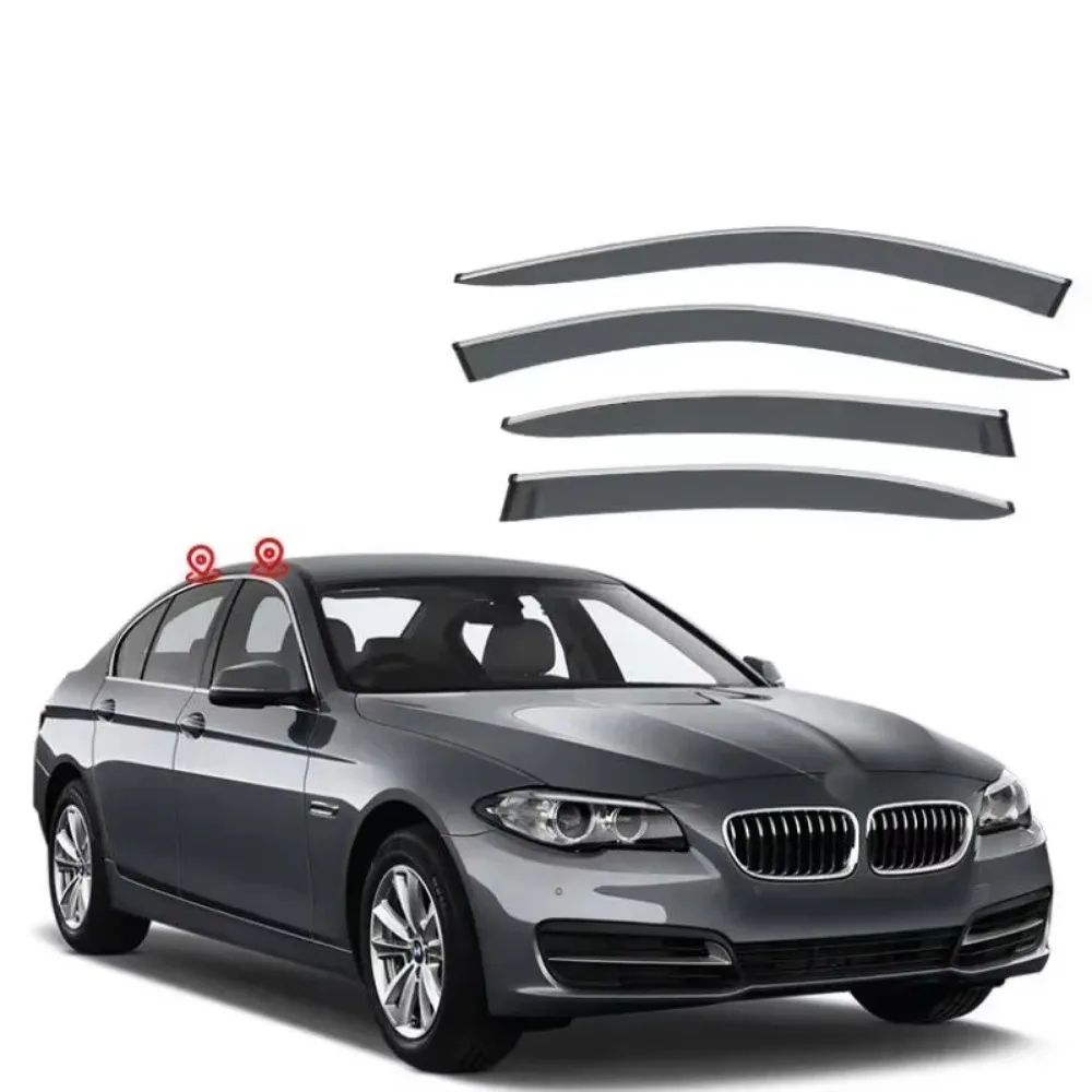 Window Visor Rain Exterior Part Body Kit Accessories For BMW 5 Series i Short Wheelbase 1996 1997-2024