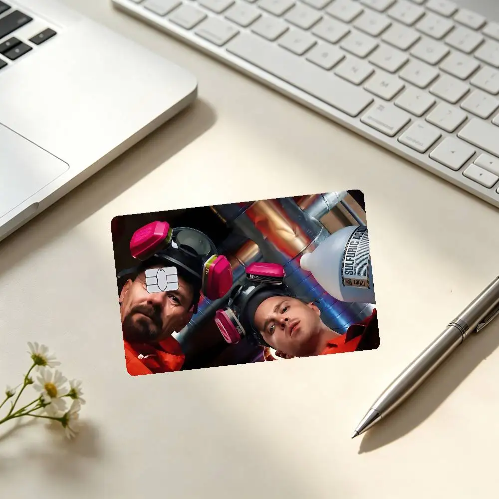 TV B-Breaking Bad Card Stickers Credit Card DIY Card Protector Stickers Waterproof Film Skin Cover