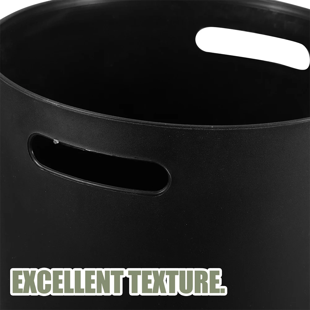 

Marbled Trash Can Plastic Bin Household Bathroom Office Pp Waste Basket Garbage