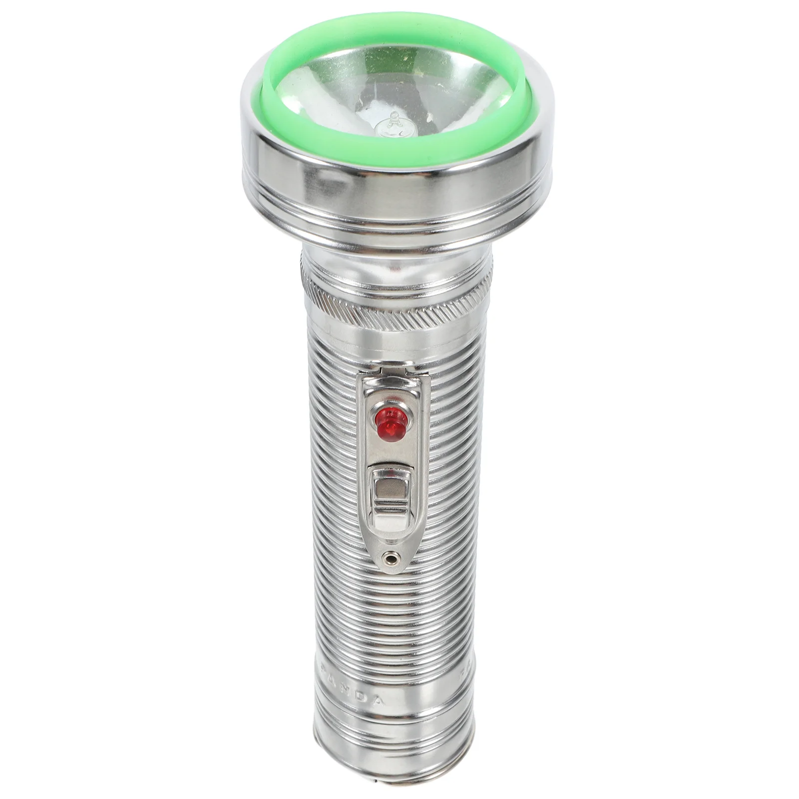 

Retro Metal Flashlight Vintage Torch for Home Decor Party Decoration Photo Prop Indoor Unique Ornament