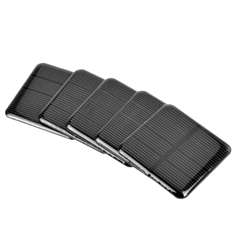10PCS 2V 160MA 50 x50mm pannelli solari fai da te per caricabatterie per telefoni cellulari a batteria modulo in silicio monocristallino