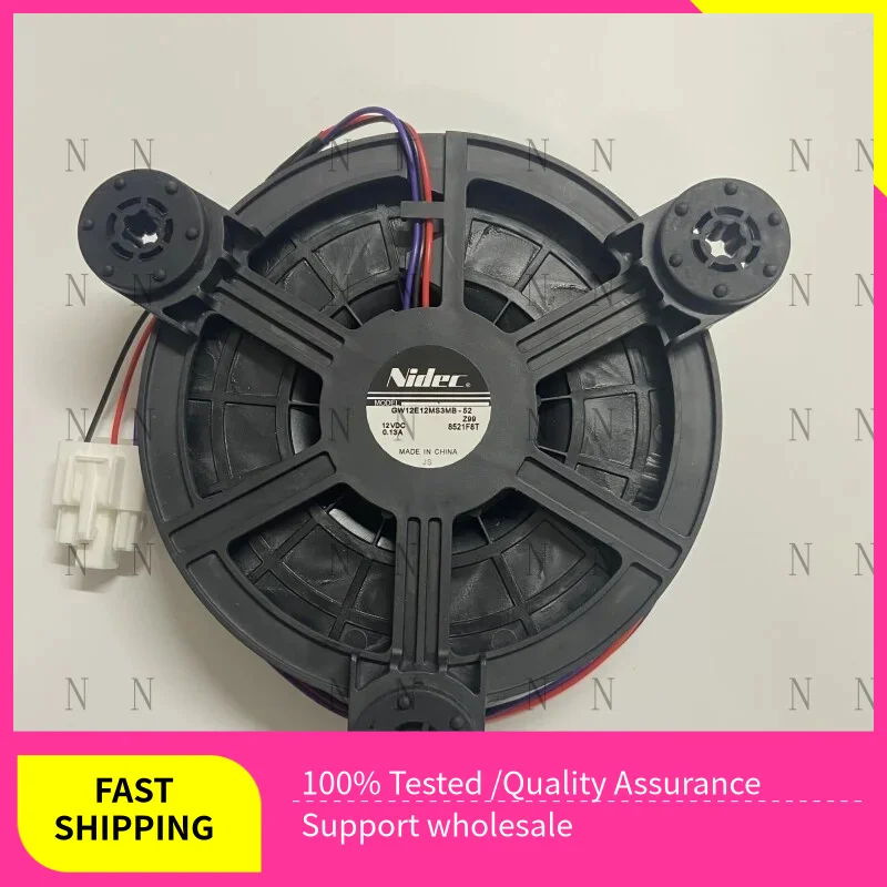 

YJJ BCD-518WEC Refrigerator FOR Nidec Cooling Fan GW12E12MS3MB-52 Z99 12VDC 0.13A