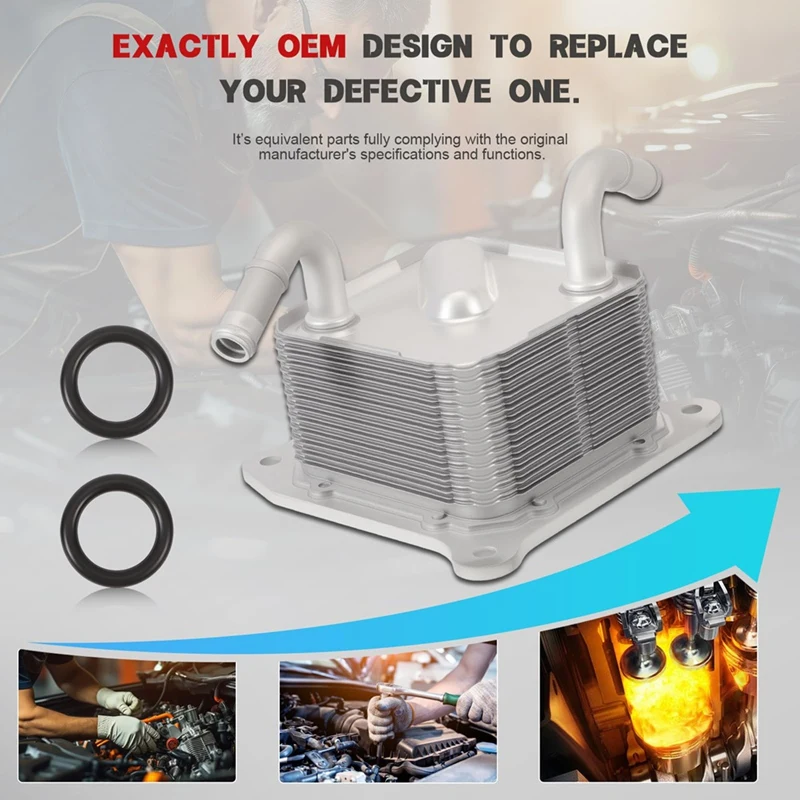 Super Sale 21606-3XX0B Engine CVT Transmission Oil Cooler Assembly for Nissan Sentra 1.8L 2013-2017 21606-3JX0A