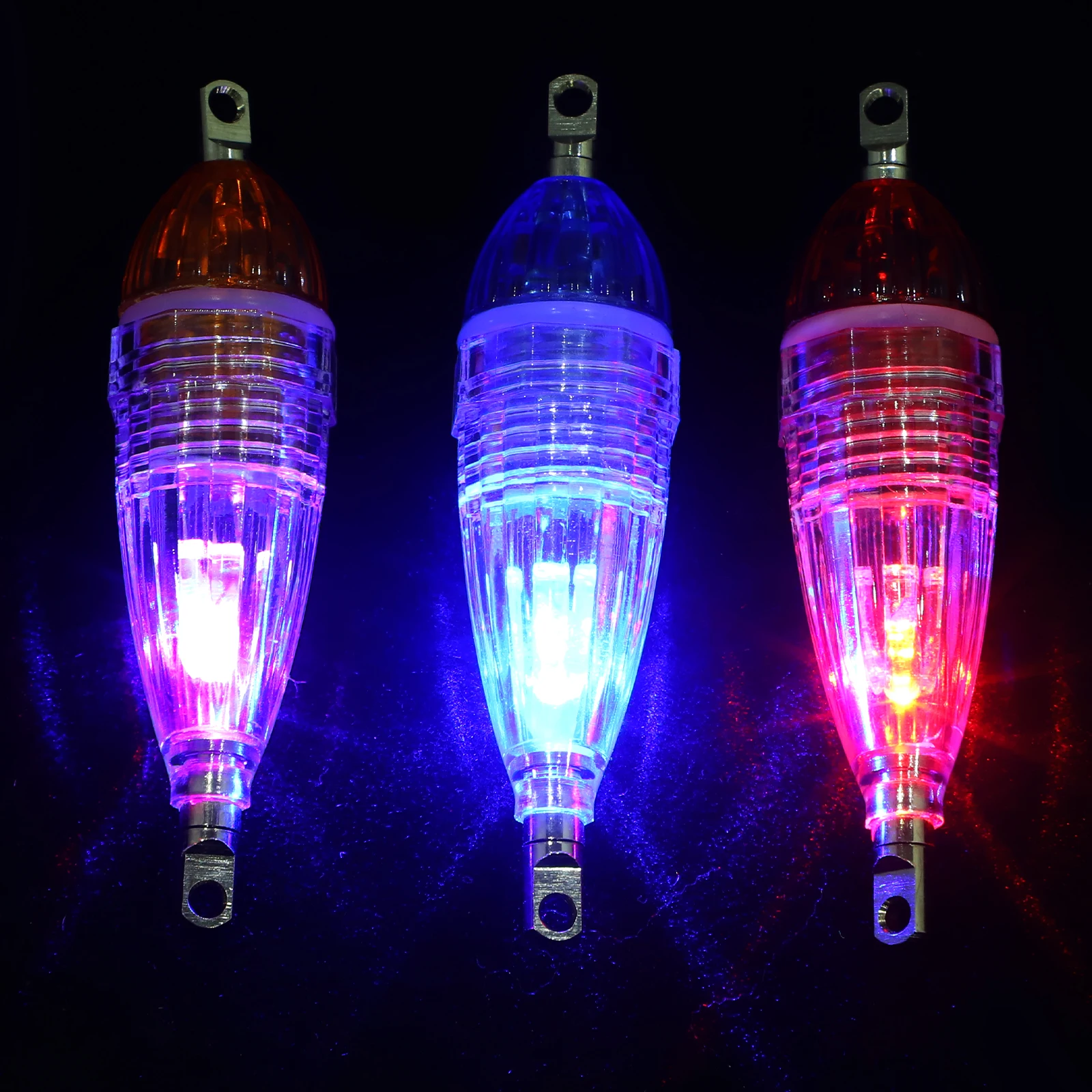 

LED Fishing Lure Lamp Premium PC Material Night Use Bright Underwater Flash Light Attract Fish Efficiently Glow Dark Accessories