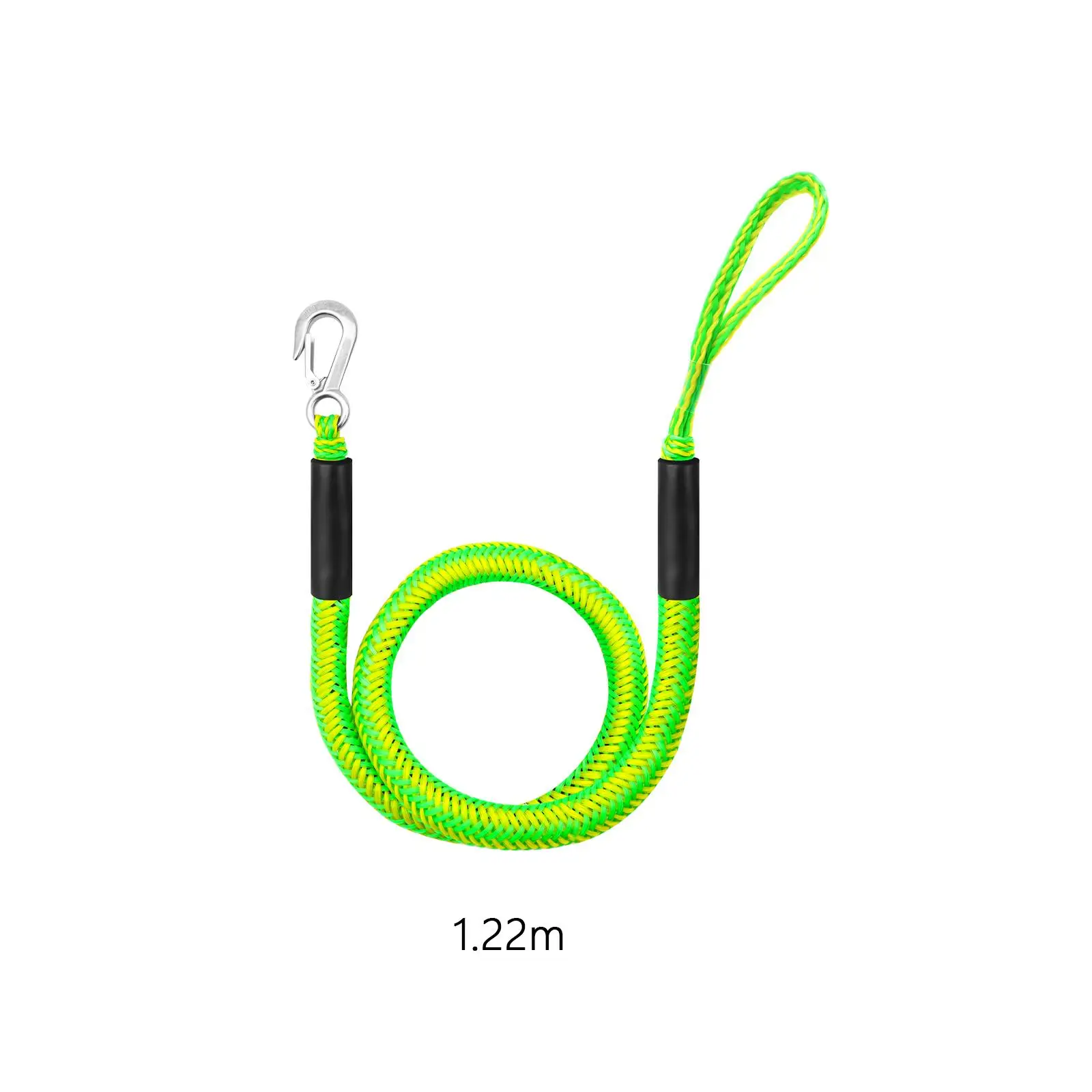 Dock Rope, Bungee Dock Line Boat Mooring Ropes with Stainless Steel Clip for , image 6