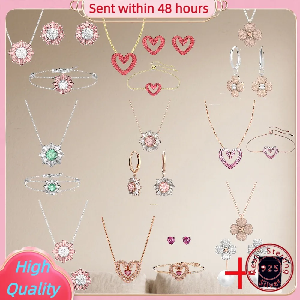 

S925 Silver Plated White Gold Sun Cut Set with Sunburst Pattern (Free Jewellery Bag)