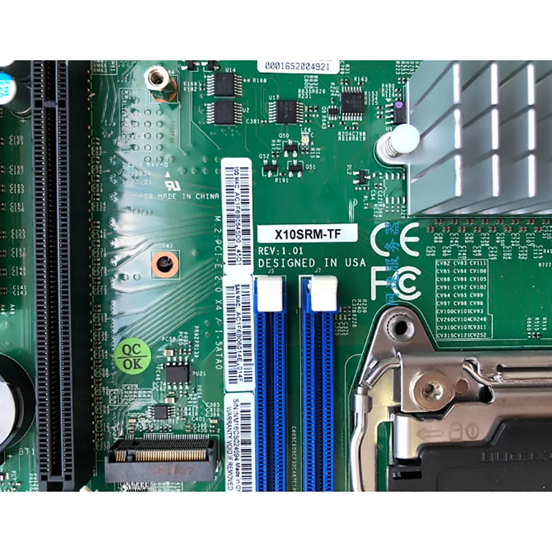 X10SRM-TF For Supermicro LGA2011 Server Motherboard C612 Dual Gigabit Support E5-2600/1600 v4 / v3 Dual 10GBase-T LAN Ports