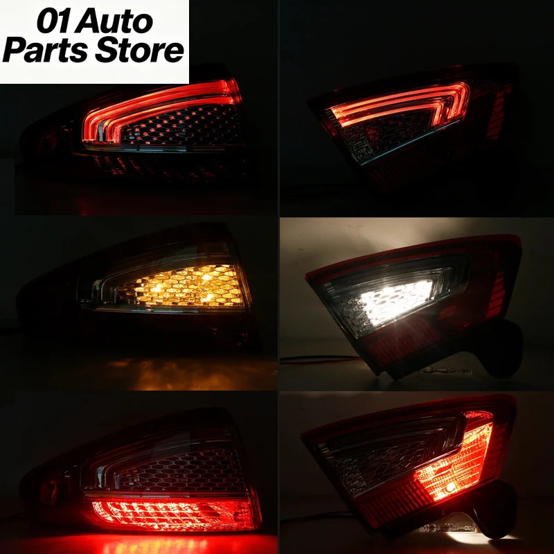 Car Rear Tail Light For Ford Mondeo Fusion 2011 2012 Driving DRL Brake Stop Turn Signal Lamp Car Accessories view 2