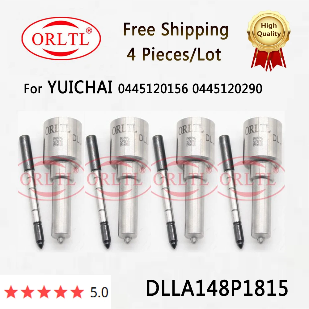 For YUICHAI 0445120156 0445120290 Nozzle DLLA148P1815 0433172108 Fuel Diesel Injector Tips For L4700-1112100-A38