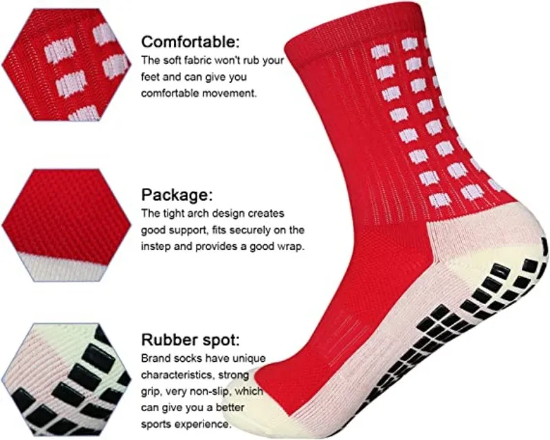 Running Sport Football Socks Sport Custom Socks Sport Sports Socks Men One Size Fits All Non Slip Basketball Sock