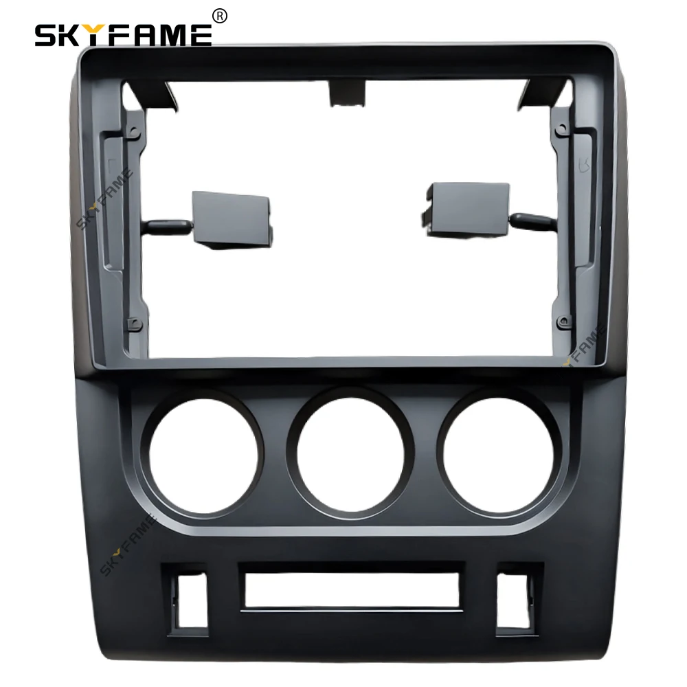 SKYFAME Car Frame Fascia Adapter Canbus Box Decode Android Radio Dash Fitting Panel Kit For Dodge Charger SRT8