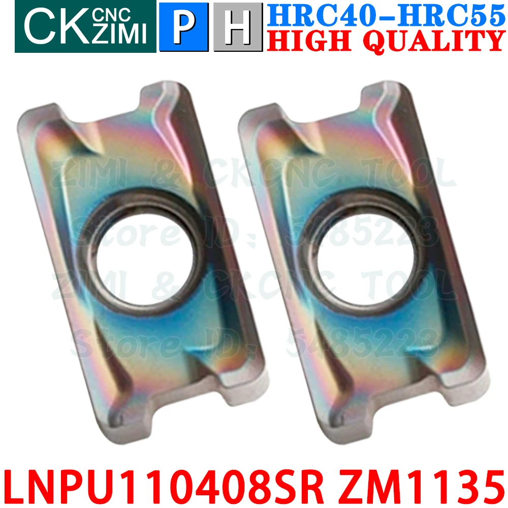 LNPU110408SR ZM1135 LNPU 110408 SR ZM1135 LNPU110408 LNMU 1104 كربيد إدراج تغذية سريعة طحن إدراج التصنيع باستخدام الحاسب الآلي فهرسة أدوات تعدين القطع الثقيلة