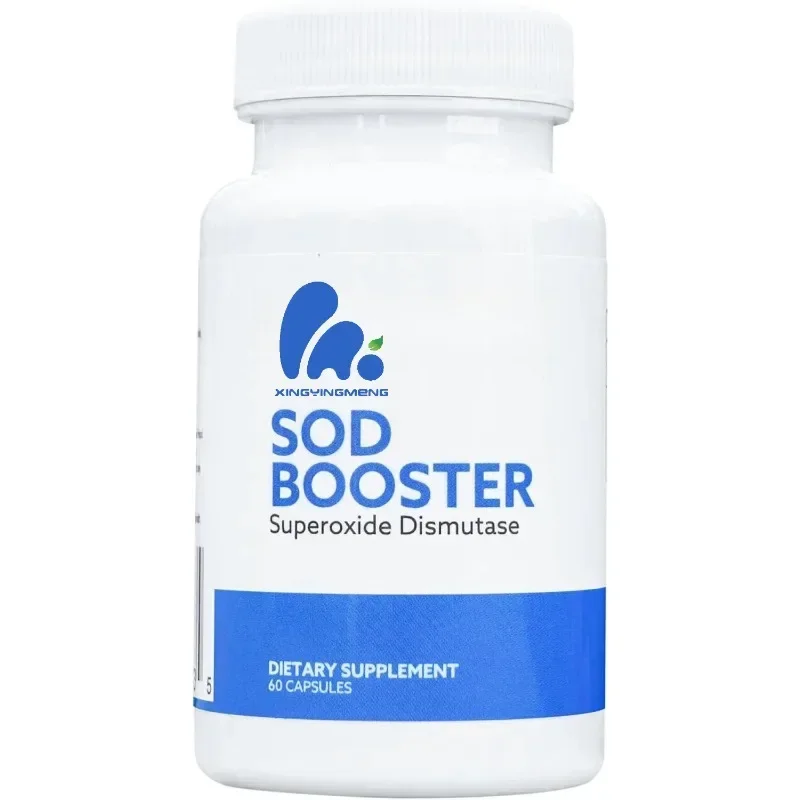 

Superoxide Dismutase (SOD) Supplement - Powerful Antioxidant Booster for Cellular Defense - 60 Capsules