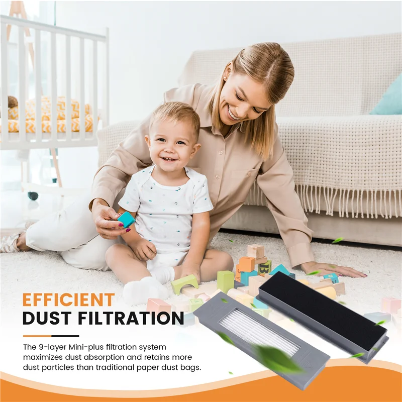 A74X-Hepa запасные части фильтра для ECOVACS Deebot T8 T9 T9 AIVI робот-пылесос, высококачественные аксессуары для фильтров