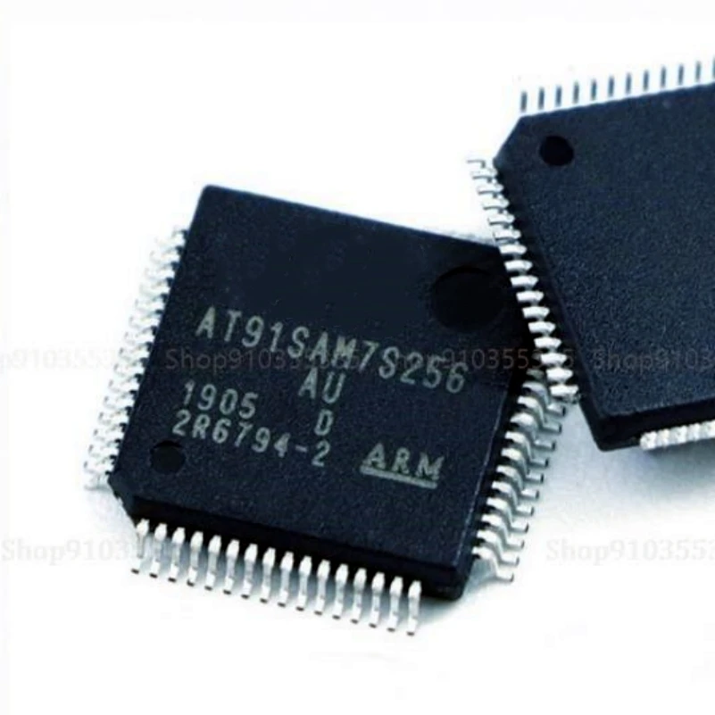 2-10pcs New AT91SAM7S256 AT91SAM7S256-AU AT91SAM7S256D-AU D version LQFP64 microcontroller chip