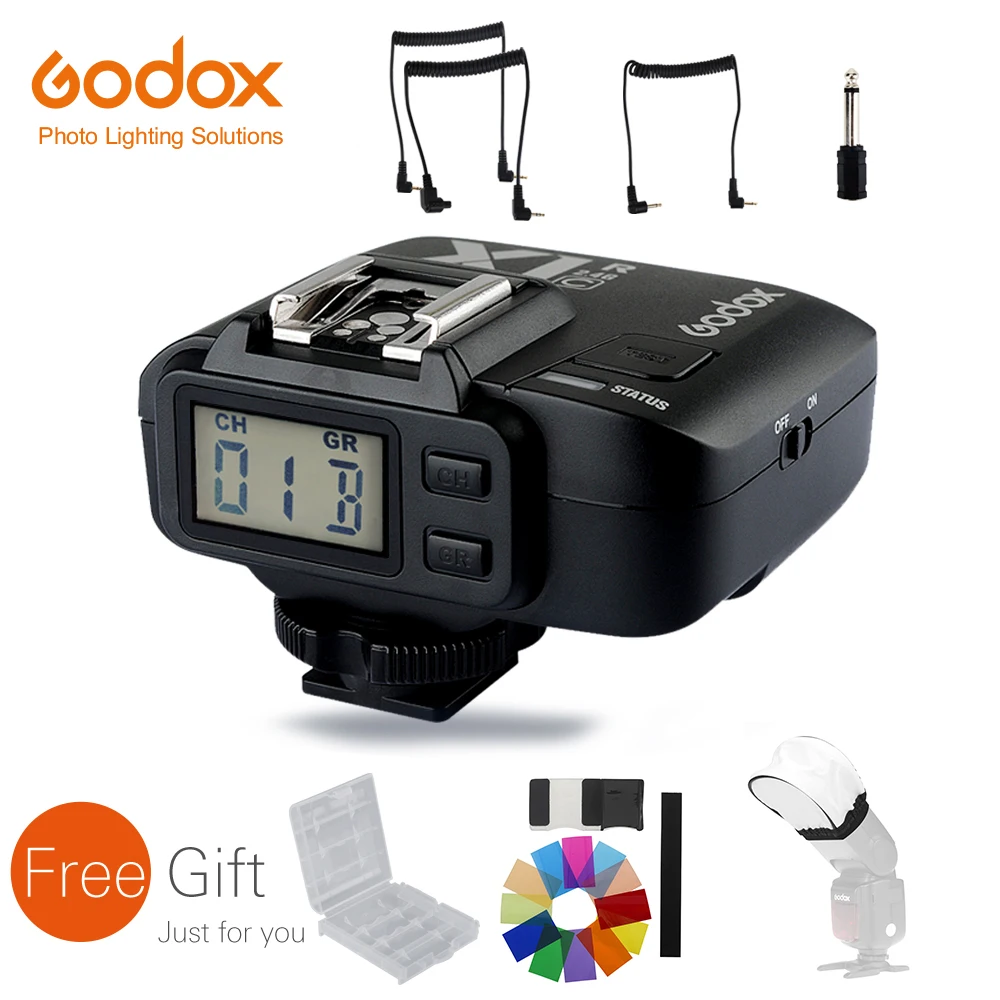 Godox X1R-C X1R-N X1R-S TTL 2.4G Wireless Receiver Compatible X1T-C/N/S XPRO-C/N/S for Canon Nikon Sony Series Cameras