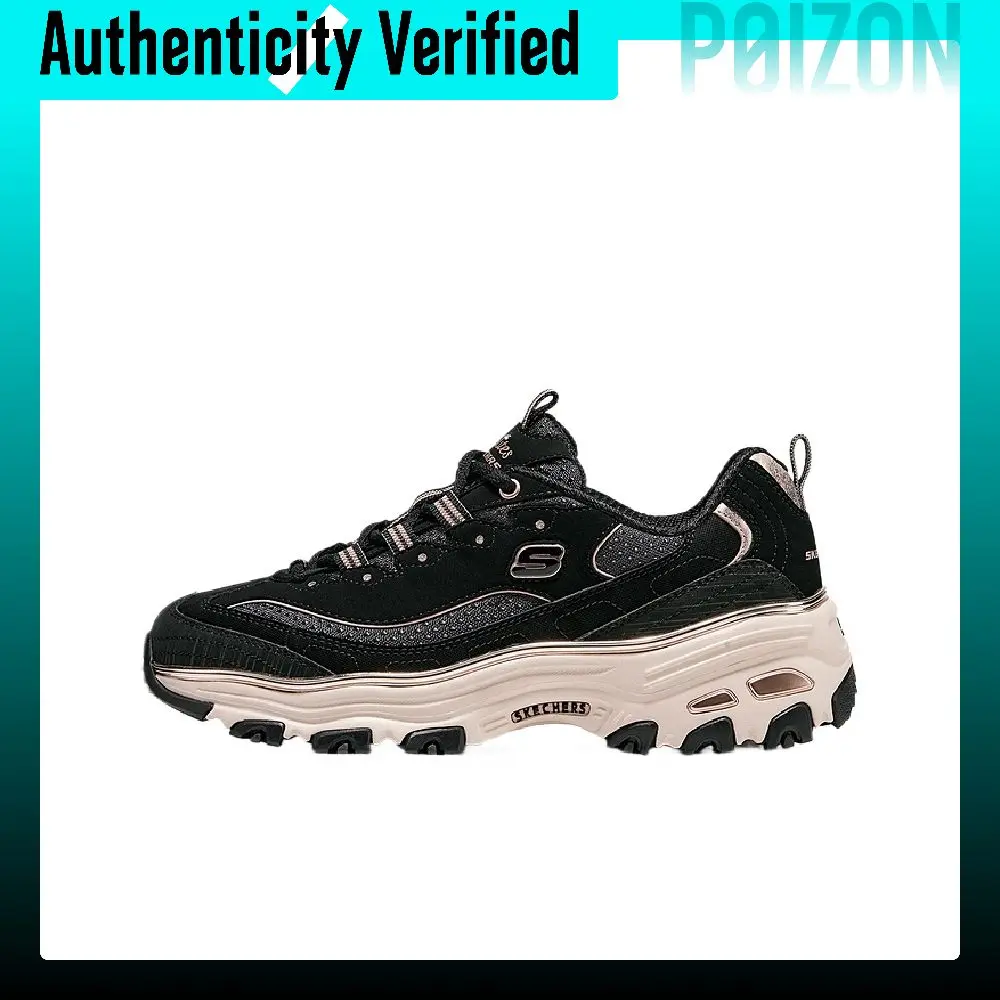 Skechers DLITES EVA Low top Chunky Sneakers Women's 150873-BKRG