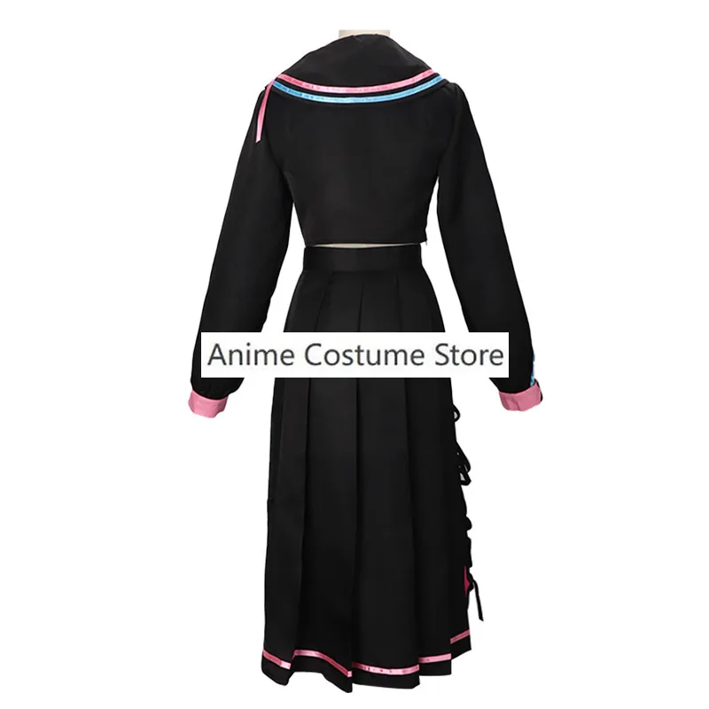أنيمي كيلي كيلي تأثيري زي للنساء ، شعر مستعار ، أعلى وتنورة ، مدرسة ، بحار ، زي موحد JK ، بدلة غبار رمال Hallowen