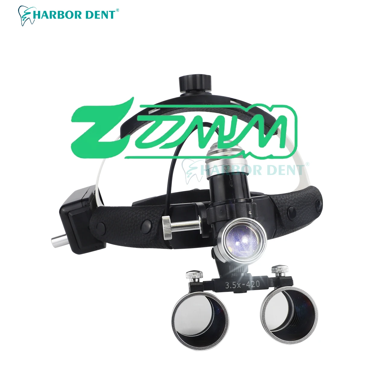 

2.5X/3.5X den tal Magnifying Glass High Brightness Medical Headlight Binocular Surgical Magnifying Glass Electric Spot Adjusta