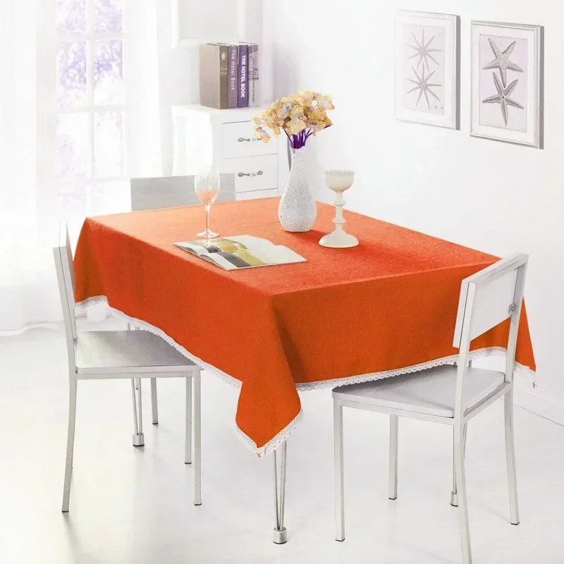 

Pure Color Tablecloth art cover plain color modern simple tea table cloth gray22