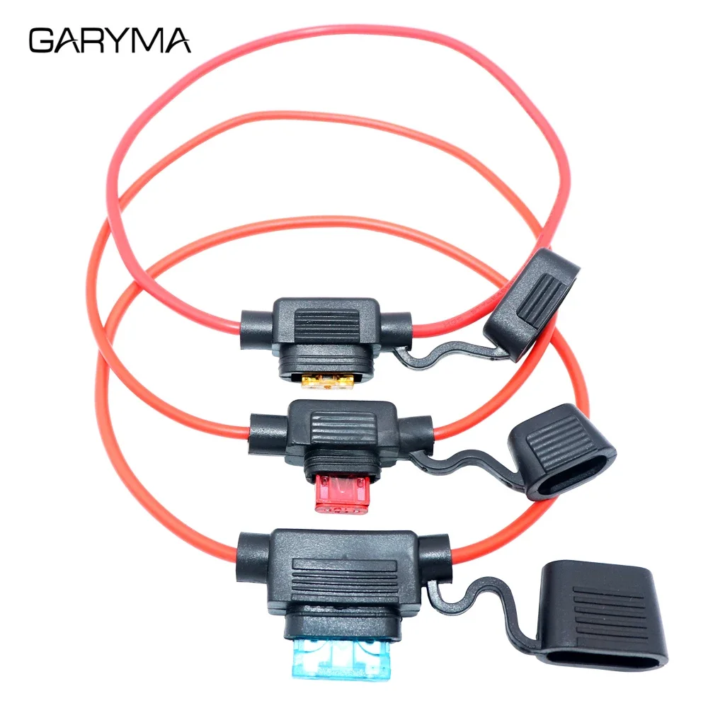 Waterproof 32V Mini Small  Auto Holder 18/1614/12/10AWG and Car Blade Fuse 2A 3A 5A 7.5A 10A 15A 20A 25A 30A 35A 40A