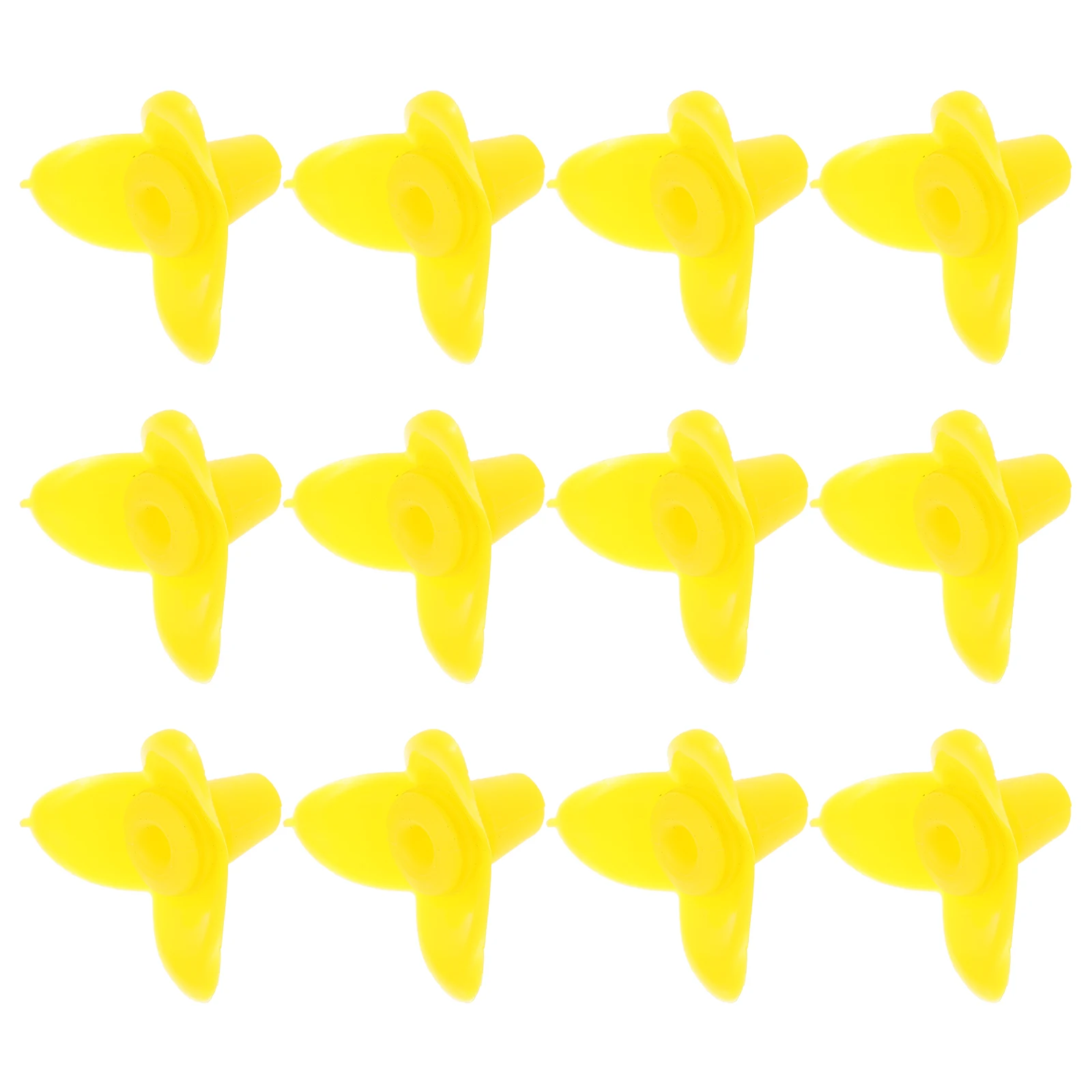 

12pcs Bird Feeder Flowers Hummingbird Accessories Replacement Base Feeding Port Shape Plastic Supplies Durable Practical