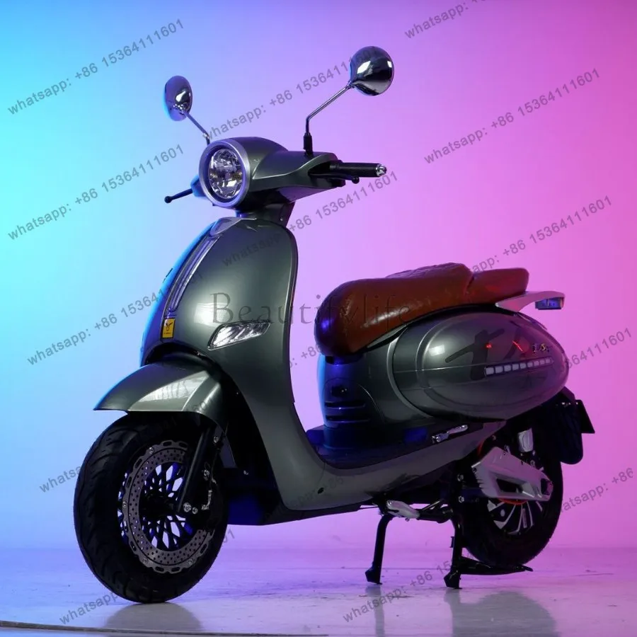 Motorcycle cross-border electric vehicle export special retro electric bicycle