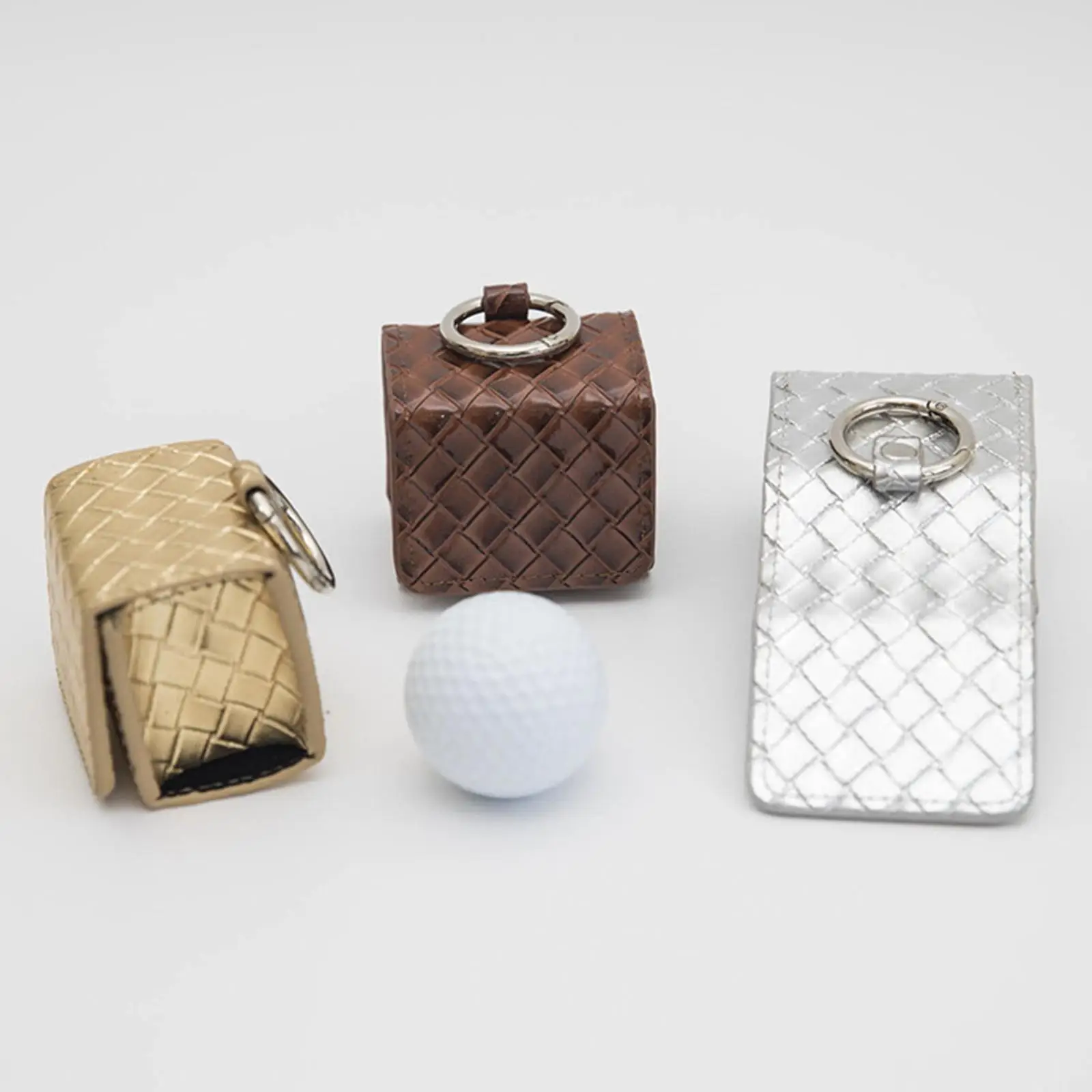 Portable Golf Ball Storage Bag with Water Resistant Lightweight Golf Ball Holder Storage Case Carrier