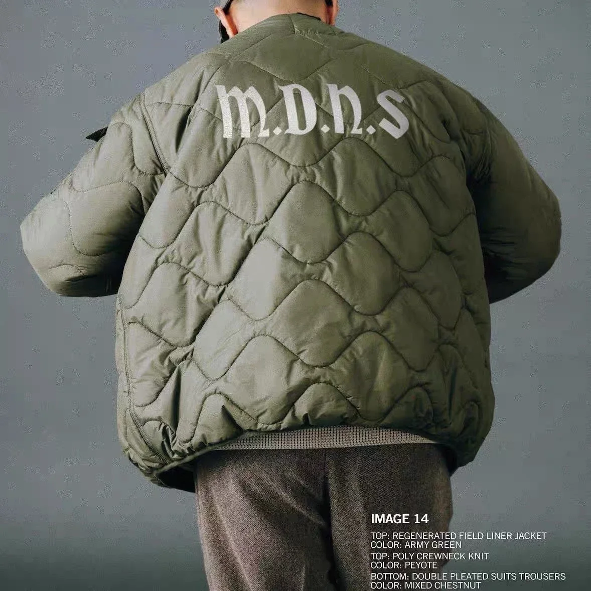 

MADNESS REGENERATED FIELD LINER JACKET