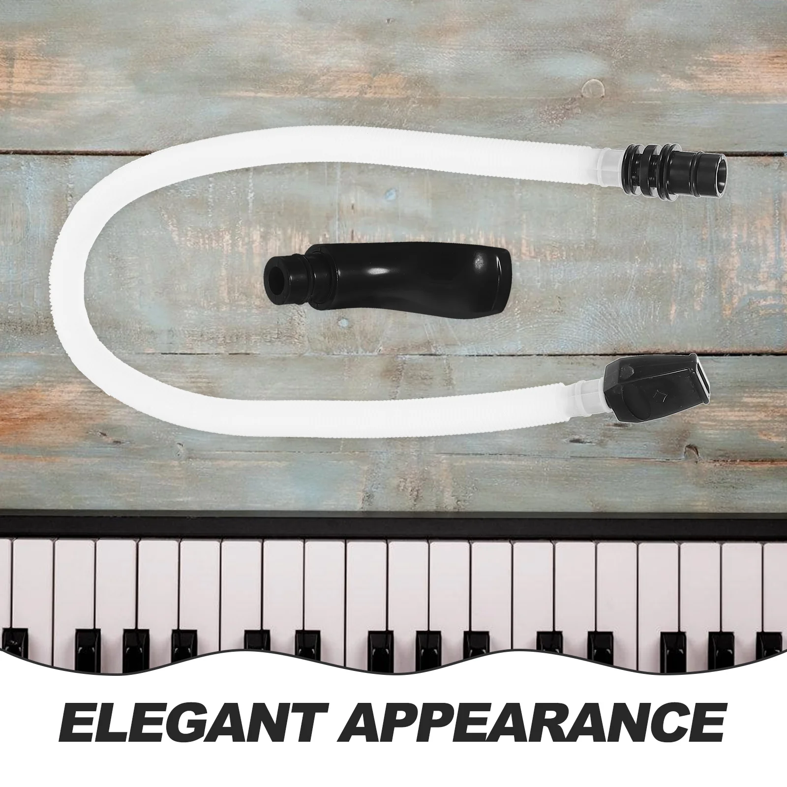 

Mouth Blowing Tube Mouthpiece Organ Musical Instrument Long Melodica Replacement