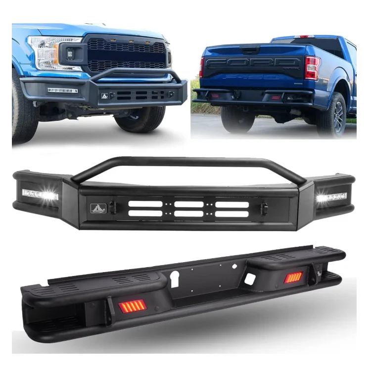 

High Quality Front and Rear Bumper Assembly for Ford F150 2018-2020 with LED Lightscustom