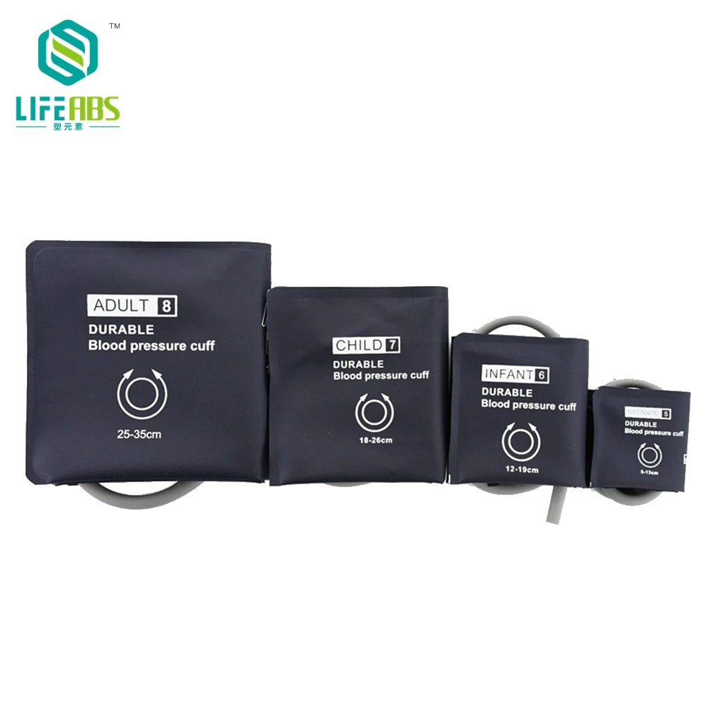 

5 Size of Single Tube Blood Pressure Cuffs Resuable Nibp Cuffs Tpu Nylon Without Bladder for Phil Vm6 Patient Monitor